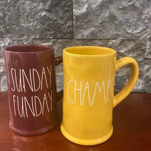 Rae Dunn Beer Mugs